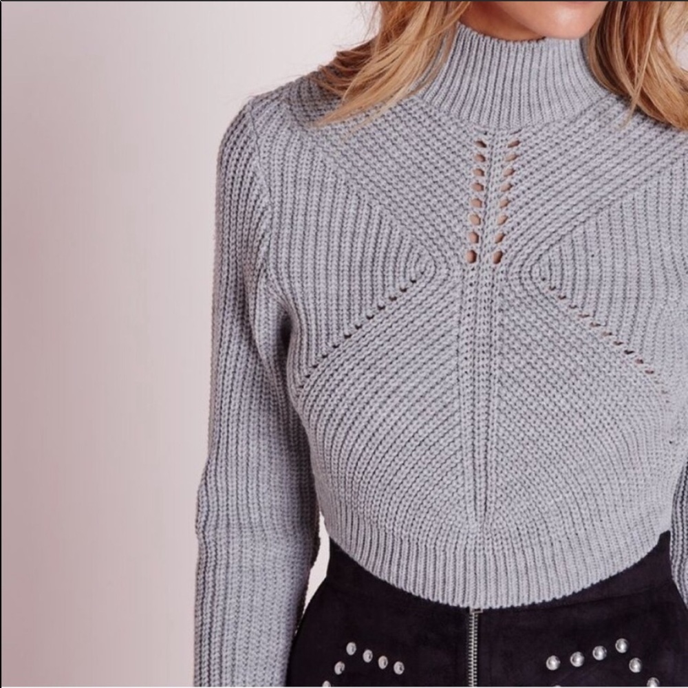 Missguided Cropped Sweater